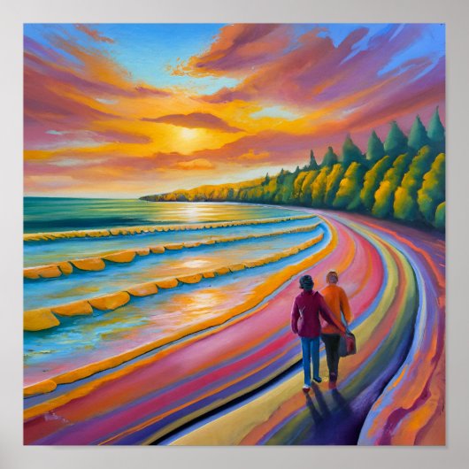 Afdrukken, waardepapier (steen) poster (Voorkant)