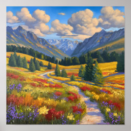 Afdrukken, waardepapier (steen) poster