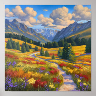 Afdrukken, waardepapier (steen) poster