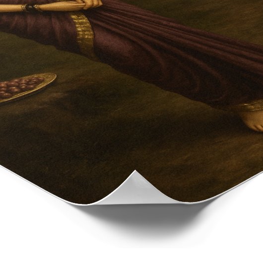 Afdrukken, waardepapier (steen) poster (Hoek)