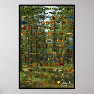 Afdrukken, waardepapier (steen) poster