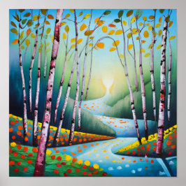 Afdrukken, waardepapier (steen) poster