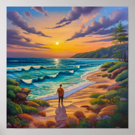 Afdrukken, waardepapier (steen) poster