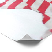 Afdrukken, waardepapier (steen) poster (Hoek)