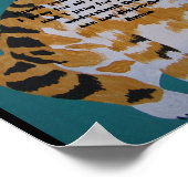 Afdrukken, waardepapier (steen) poster (Hoek)