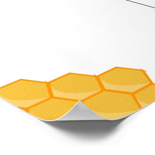 Afdrukken, waardepapier (steen) poster (Hoek)