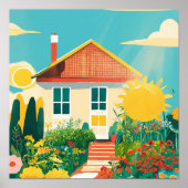 Afdrukken, waardepapier (steen) poster (Voorkant)