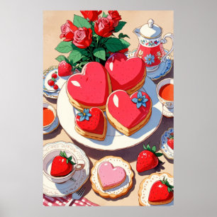 Afdrukken, waardepapier (steen) poster