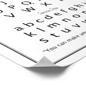 Afdrukken, waardepapier (steen) poster (Hoek)