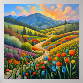 Afdrukken, waardepapier (steen) poster