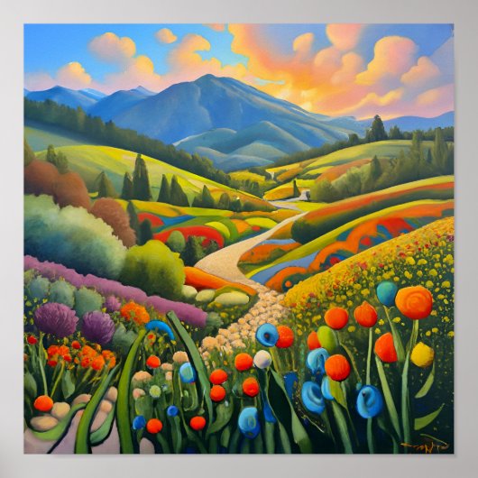 Afdrukken, waardepapier (steen) poster (Voorkant)