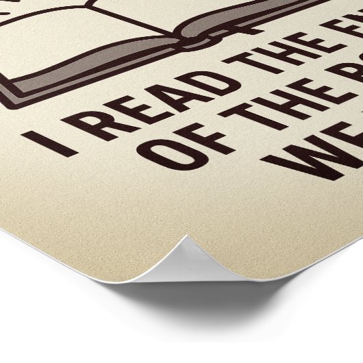 Afdrukken, waardepapier (steen) poster (Hoek)