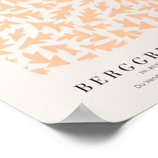 Afdrukken, waardepapier (steen) poster (Hoek)