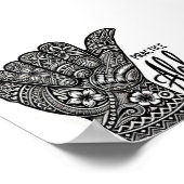 Afdrukken, waardepapier (steen) poster (Hoek)