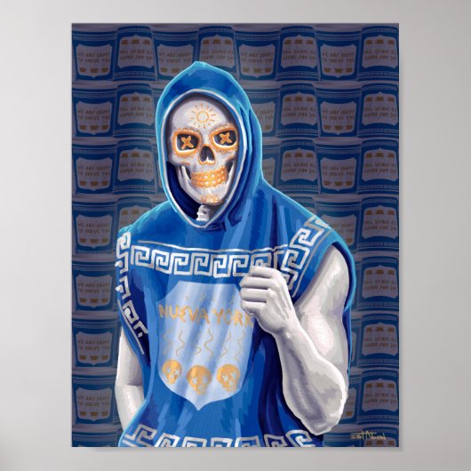 Afdrukken, waardepapier (steen) poster (Voorkant)