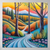 Afdrukken, waardepapier (steen) poster (Voorkant)