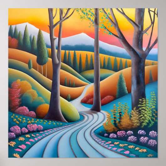 Afdrukken, waardepapier (steen) poster (Voorkant)