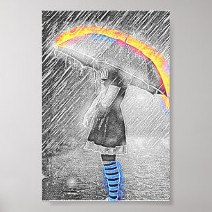 Afdrukken, waardepapier (steen) poster