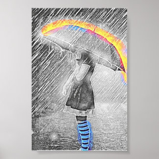 Afdrukken, waardepapier (steen) poster