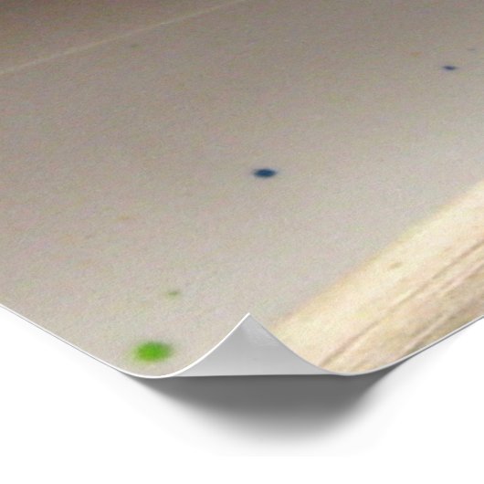 Afdrukken, waardepapier (steen) poster (Hoek)