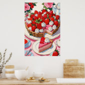 Afdrukken, waardepapier (steen) poster (Keuken)