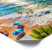 Afdrukken, waardepapier (steen) poster (Hoek)