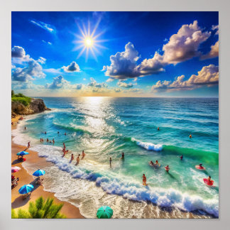 Afdrukken, waardepapier (steen) poster