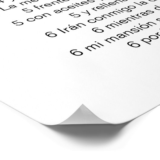 Afdrukken, waardepapier (steen) poster (Hoek)