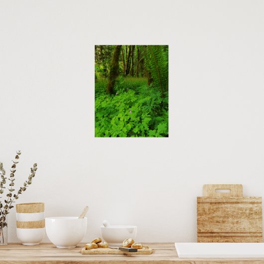 Afdrukken, waardepapier (steen) poster (Keuken)