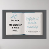 Afdrukken, waardepapier (steen) poster (Voorkant)