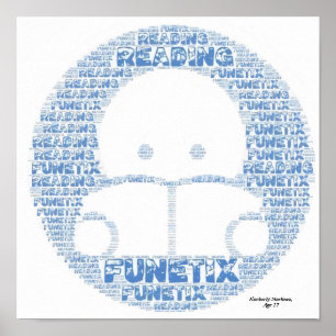 Afdrukken, waardepapier (steen) poster