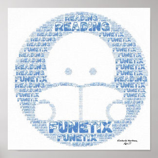 Afdrukken, waardepapier (steen) poster