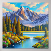 Afdrukken, waardepapier (steen) poster (Voorkant)