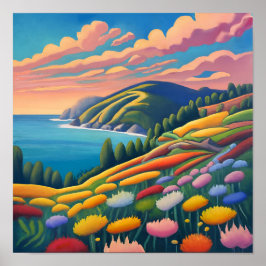 Afdrukken, waardepapier (steen) poster