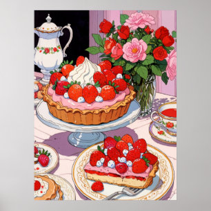 Afdrukken, waardepapier (steen) poster