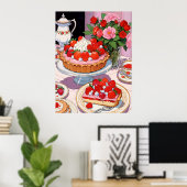 Afdrukken, waardepapier (steen) poster (Thuiskantoor)
