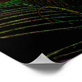 Afdrukken, waardepapier (steen) poster (Hoek)