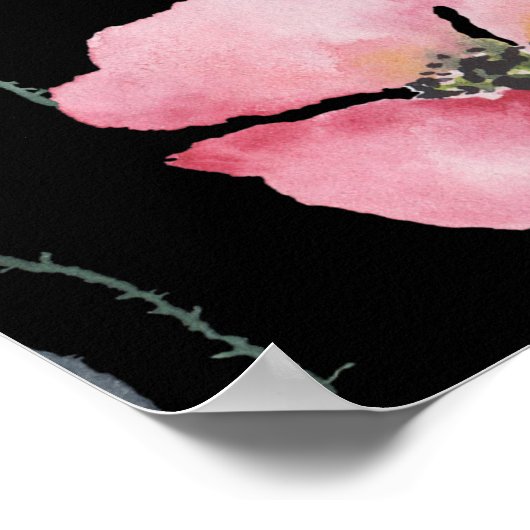 Afdrukken, waardepapier (steen) poster (Hoek)