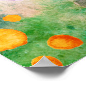 Afdrukken, waardepapier (steen) poster (Hoek)