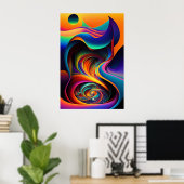 Afdrukken, waardevol Poster (mat) (Thuiskantoor)