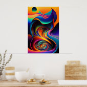 Afdrukken, waardevol Poster (mat) (Keuken)