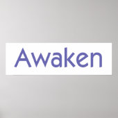 Afdrukken wakker poster (Voorkant)