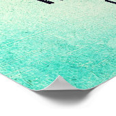 Afdrukken wasprogramma poster (Hoek)