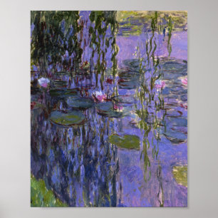 Afdrukken - Water Lillies van Claude Monet Poster