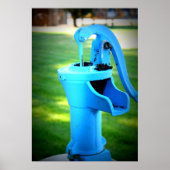 Afdrukken waterputje Poster (Voorkant)