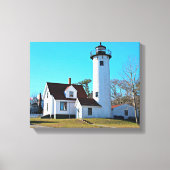 Afdrukken West Chop Lighthouse Marthas Vineyard Ca (Voorkant)