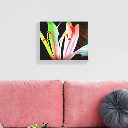 Afdrukken Wild Flower Canvas (Insitu (Woonkamer))