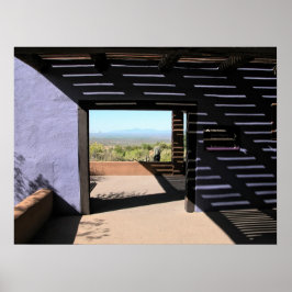 Afdrukken: woestijnportaal poster