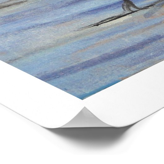 Afdrukken Zand Piper poster (Hoek)