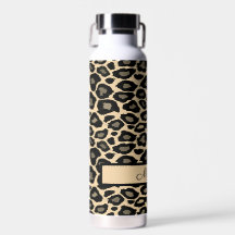 Afdrukken zwart en tan leopard op maat